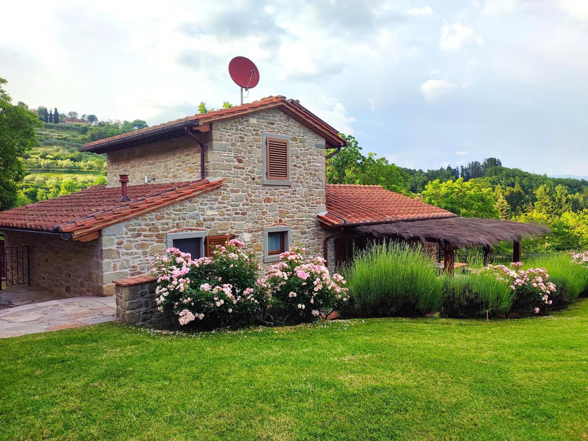Podere Verdi Colline Poppi Buitenkant foto